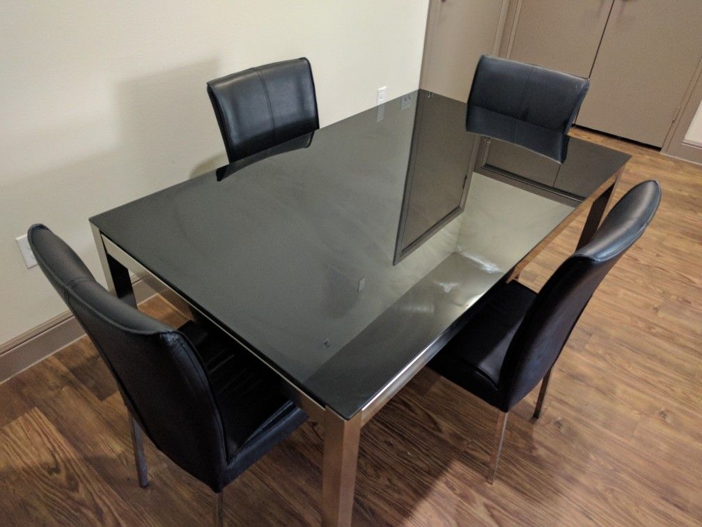 Ashley Design Dining Table with 4 chairs worth $735