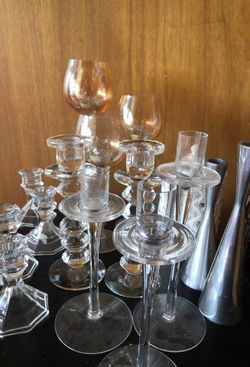 Candle holder lot