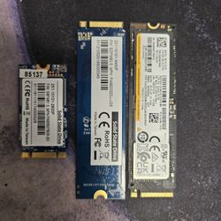 Various SSD Drives 