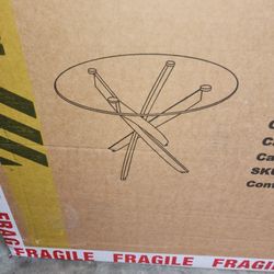 Glass Table Top.  Size 108×108×6cm