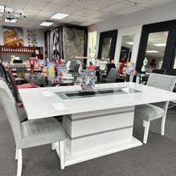 EVERYTHING MUST GO** Dining Table W/ 2 Chairs On Sale Up To 65% Off Starting At $199 (Limited Time)