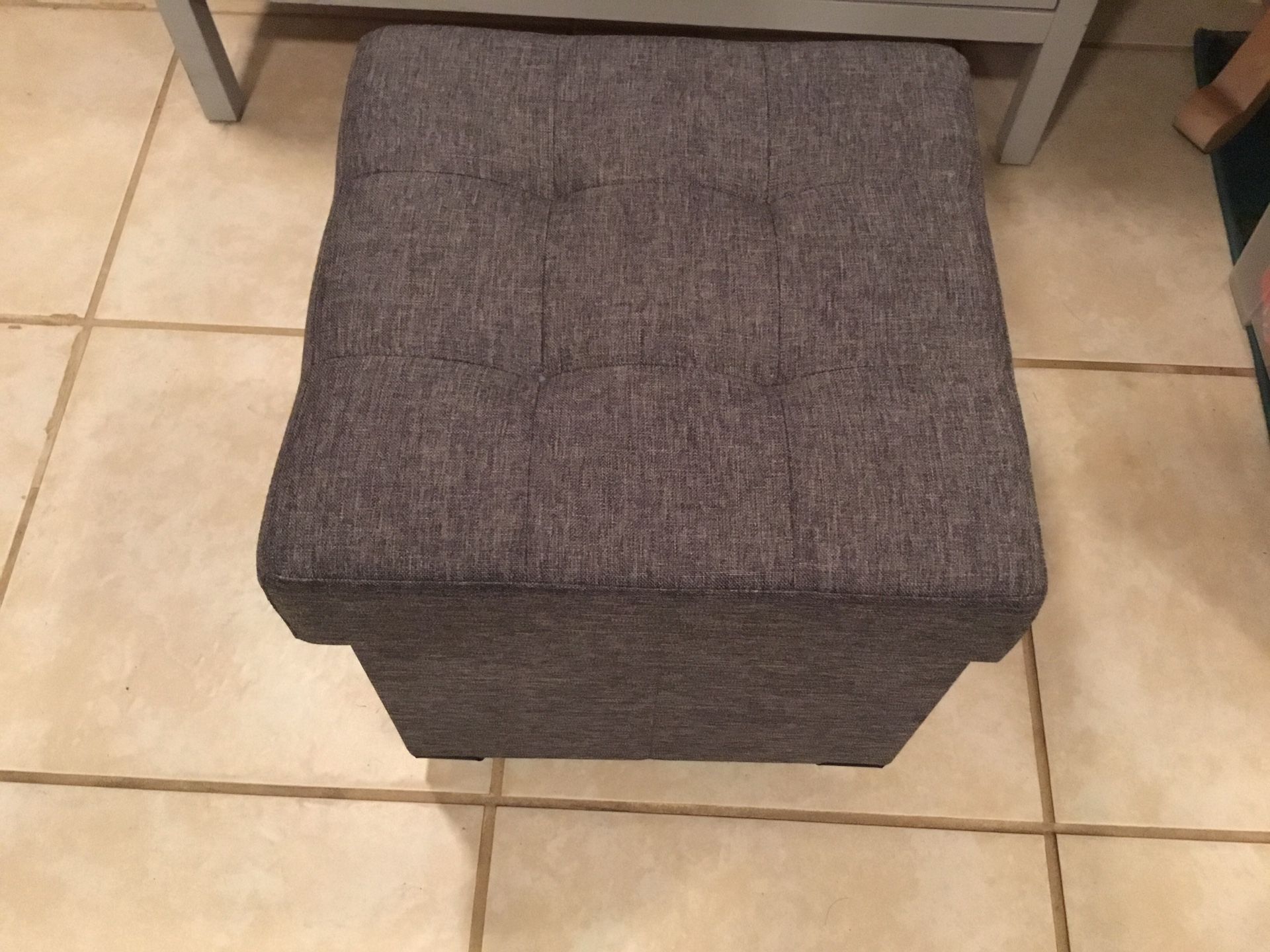 Storage Ottoman Footrest