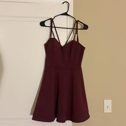 Maroon Dress Size 10