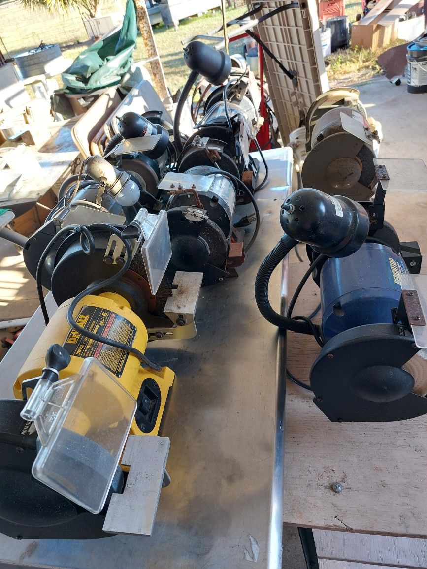 Bench Grinders From $10.00 To $80.00