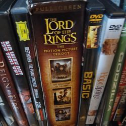Over 100 DVDs 