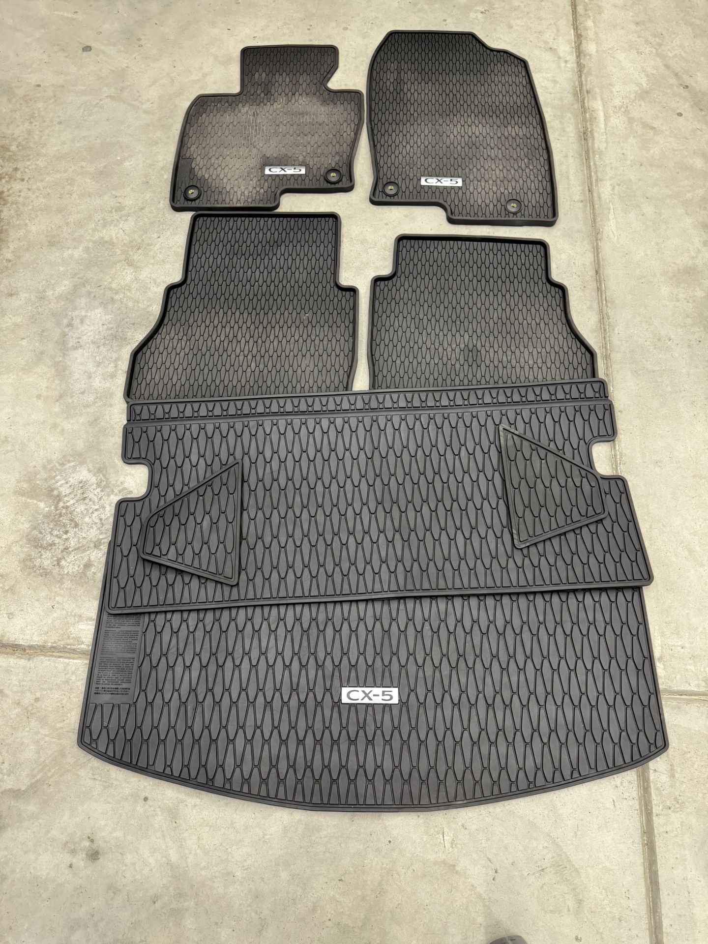 Mazda CX-5 2022-2025 All Weather Mats And Sunshade