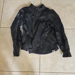 Ladies Motorcycle Leather Jacket S