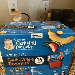 3 Boxes Gerber Baby Food