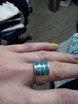 Turquoise Sterling Silver Ring