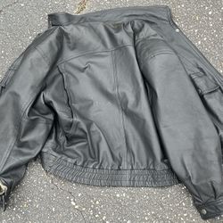 Joshua Ross 100% Leather She’ll Jacket 