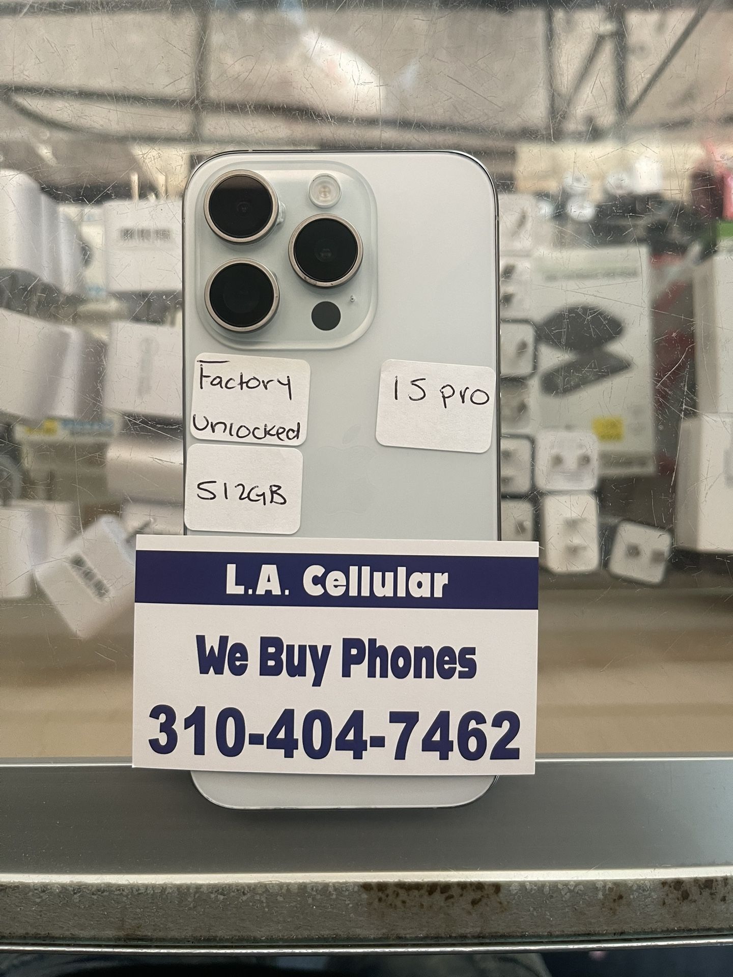iPhone 15 Pro 512gb White Unlocked