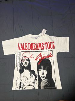 Valle Dreams Tour Graphic Tee - White with Red & Black Artwork