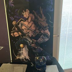 Goku Samurai Solid Poster