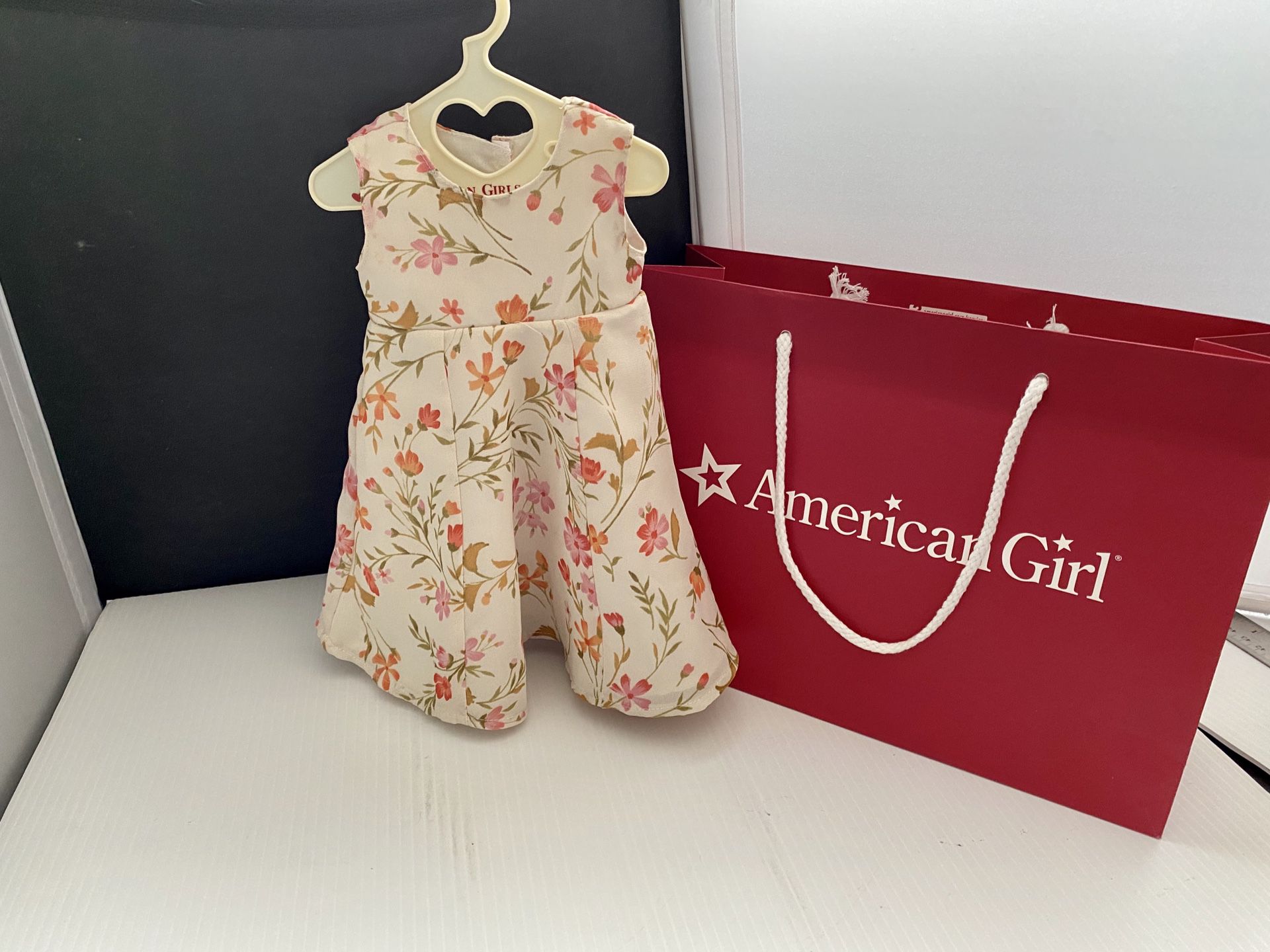 American Girl Flower Garden Outfit 2002 Retired 2004 Dress Only With Hanger