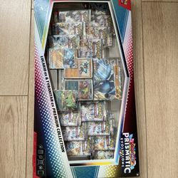 PRISMATIC EVOLUTIONS LUCARIO & TYRANITAR PREMIUM COLLECTION SAMS CLUB
