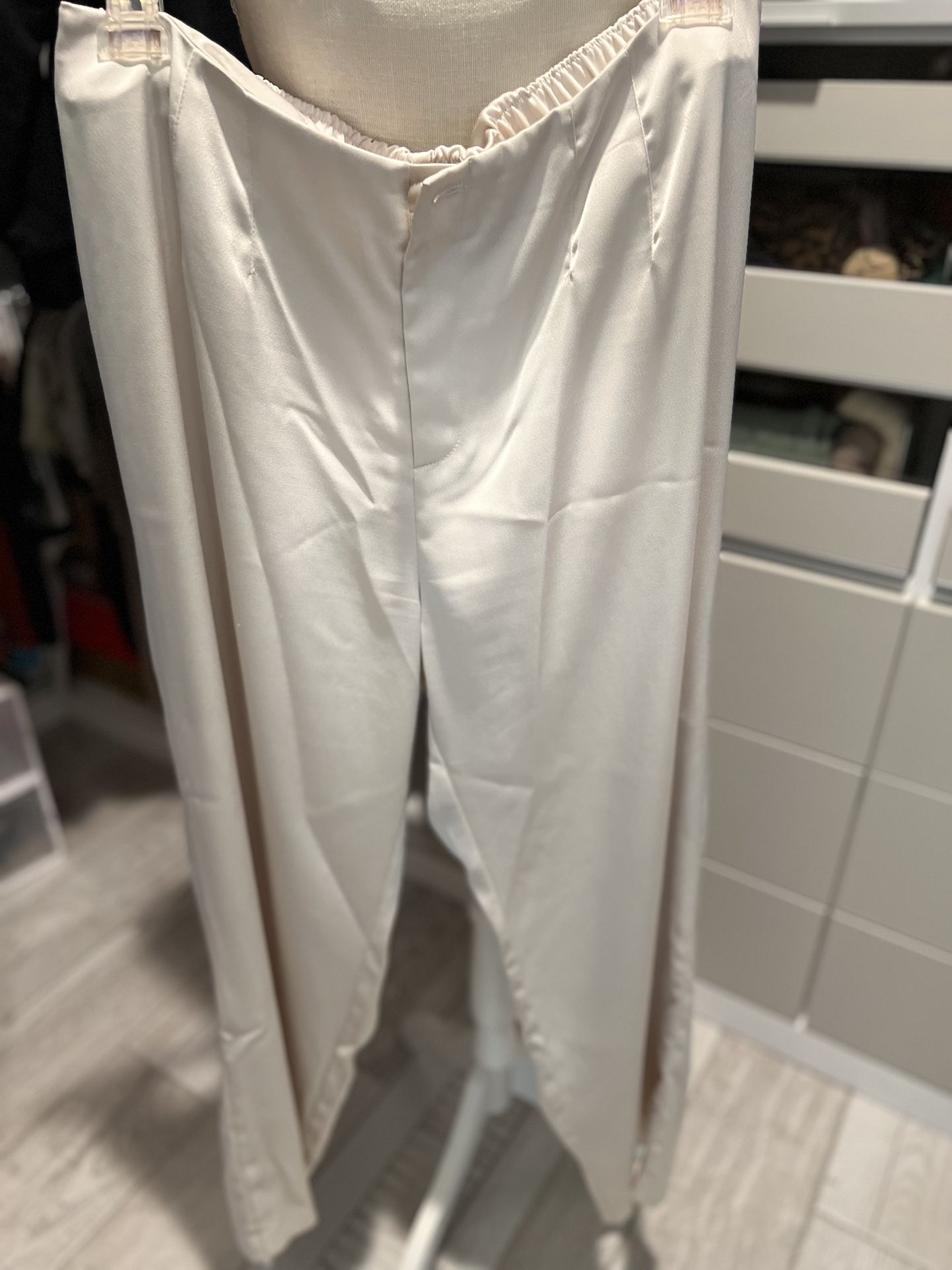 Women’s Silk Casual Dress Pants - Large - Price negotiable and OBO!