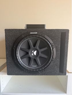 12” Kicker Sub with Kicker Amp