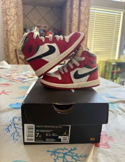 Nike Jordan 1 Lost N Founds Kids Toddler 7c Used