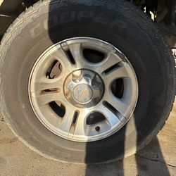 2002 ford ranger oem rims and tires 5x4.5