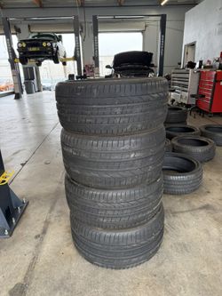295/35/20 and 255/40/20 Pirelli Tires