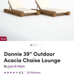 Outdoor Chaise Lounge