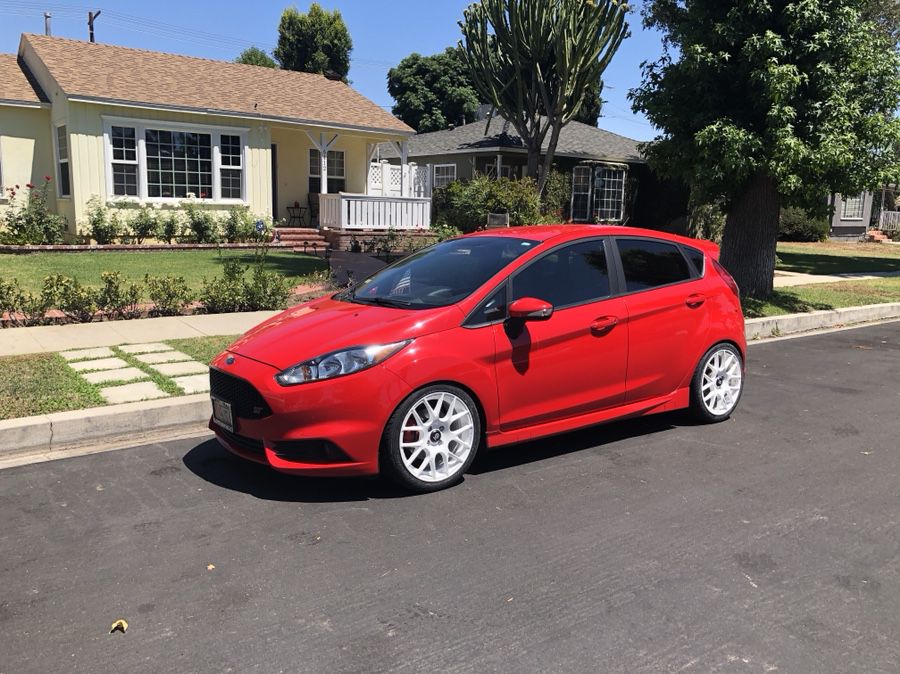 Fiesta ST Sparco Wheels With Federal RSR Tires