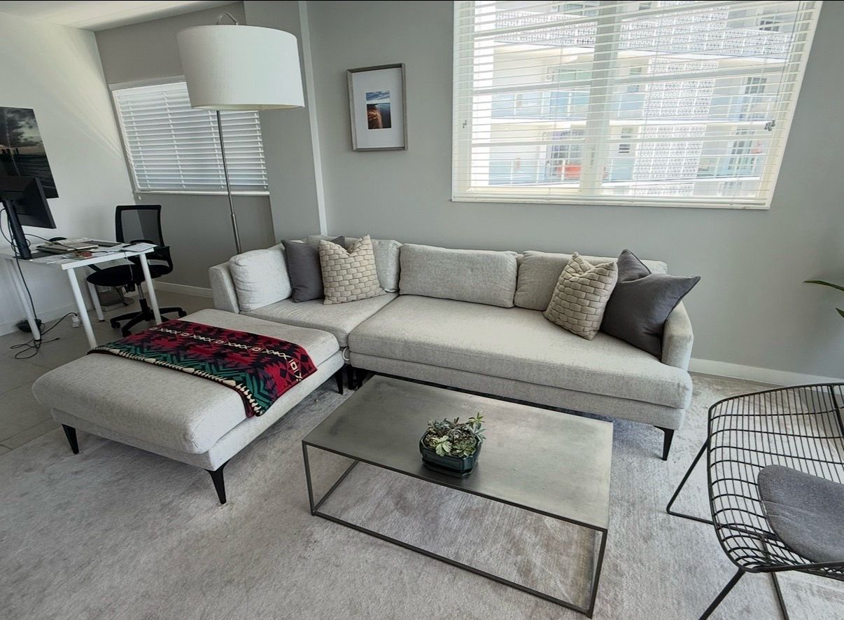 Sectional Sofa - Beige - L Shape