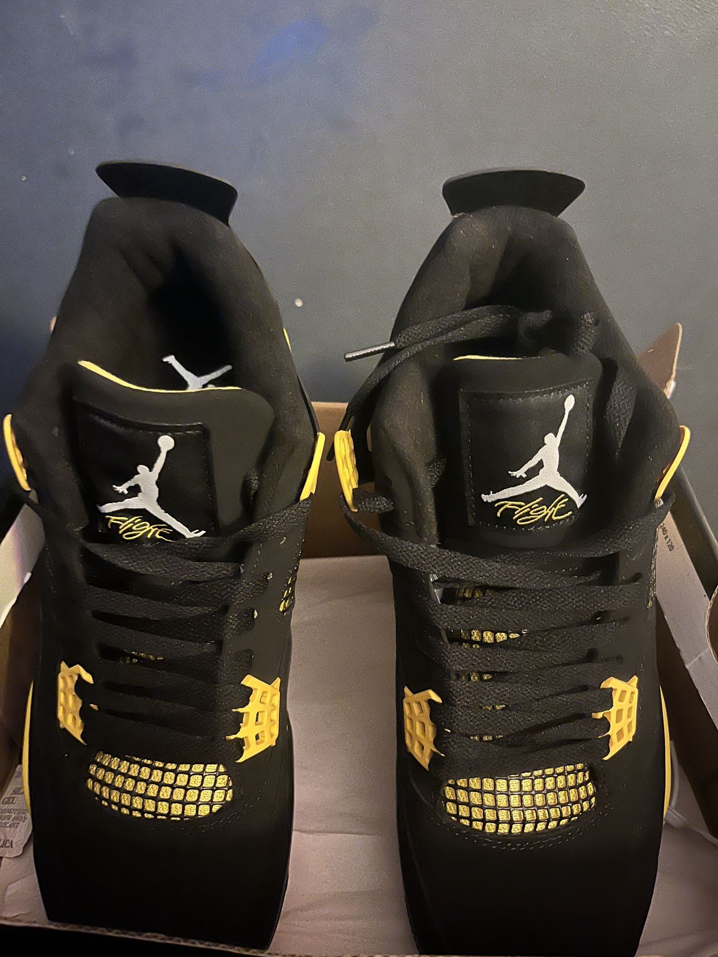Size 11- Jordan 4 Thunders