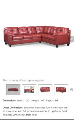 Sectional plus additional love seat