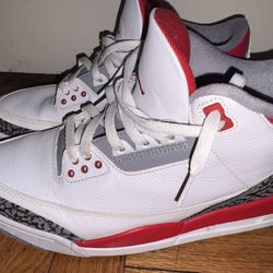 Jordan 3s Fire Red🔥