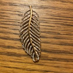 Rose Gold Plated Pandora Leaf Pendant