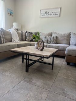 Living Room Tables and Lamp