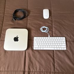 Mac Mini M1 With Magic Mouse And Keyboard  + Monitor 