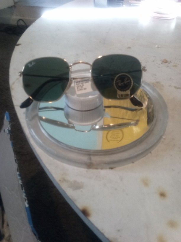Brand New Hexagon Ray Ban Men Sunglasses 