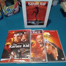 80's Movie Buff Collection " The Karate Kid Trilogy " ( 3 Movie Box Set )