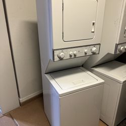 GE Stackable Washer and Dryer (1 Month Warranty)