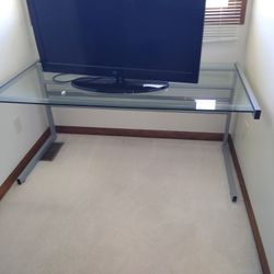 Glass Desk