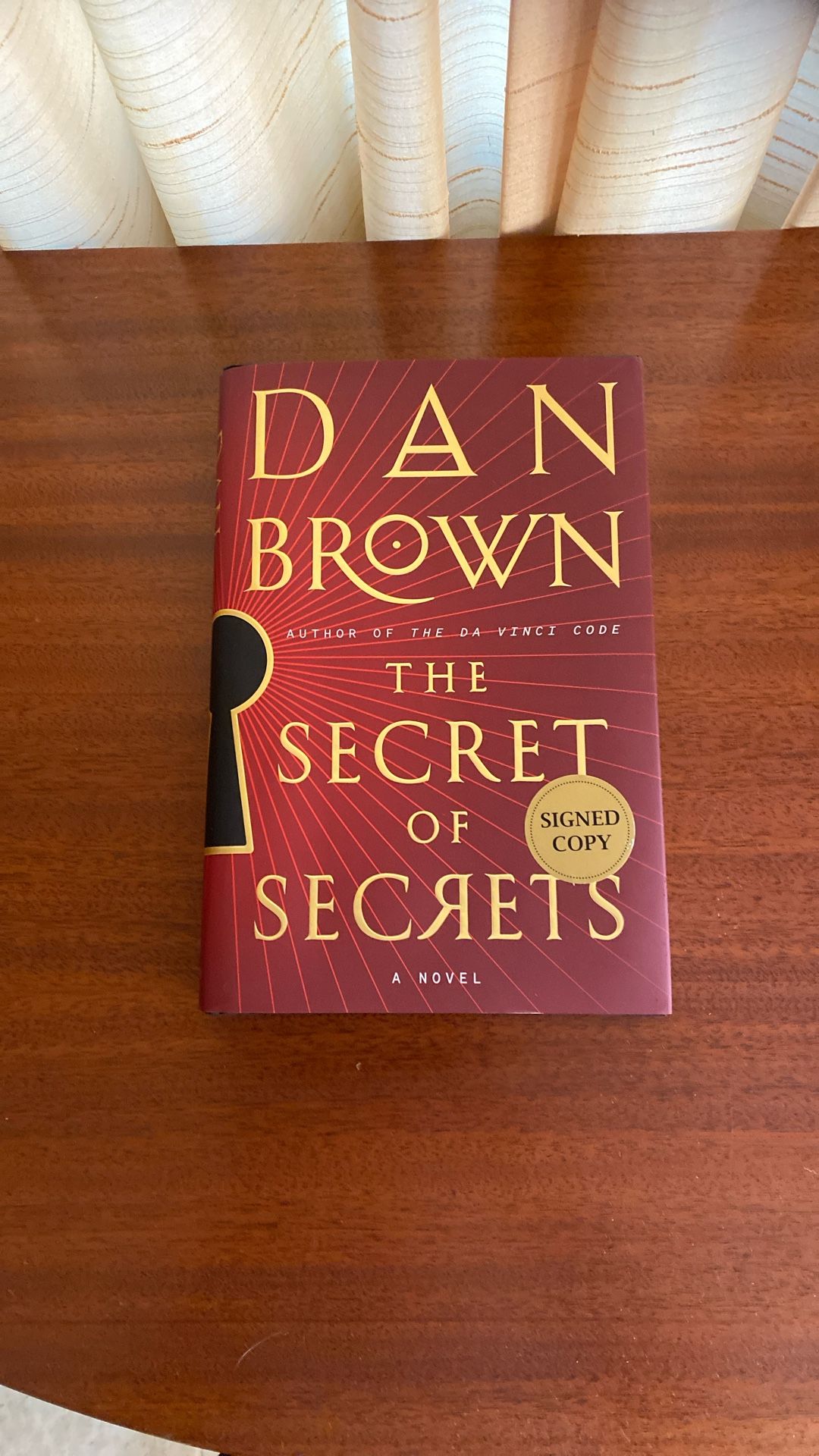 Dan Brown The Secret Of Secrets “hand signed”