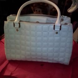 White Handbag Antonio  Melani 