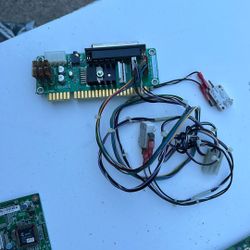 GlobalVR Jamma IO PCB Board Arcade Part With Harness And  Switches