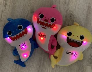 Personalized Singing LED Light Plush Toys Music Doll English Song Toy Gift