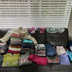 Lot Of 73 Girls Clothes $35 Pants, Jeans, Shorts, Dresses, T-shirt