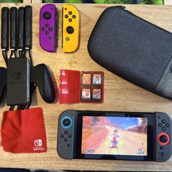 Nintendo Switch (4 Games INCLUDED)
