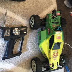 RC Car Kyoto Racing Team Car 4wd Off Road Powered By O.s Engine 
