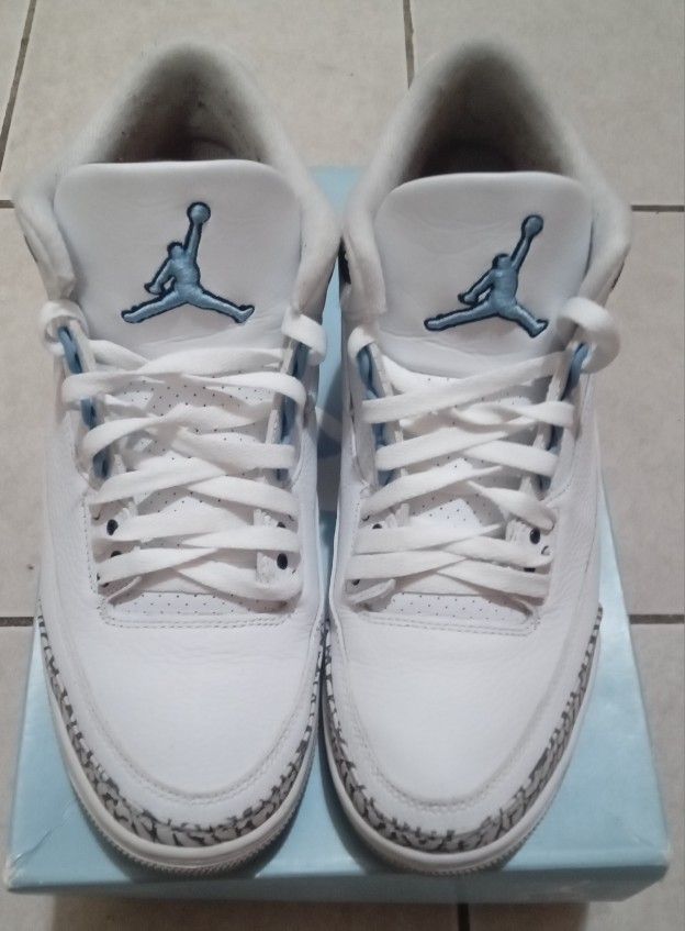 Jordan 3 Unc Size 10