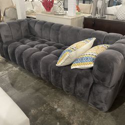 Modern Bubble, Tufted Sofa, Delivery Delivery Services Available