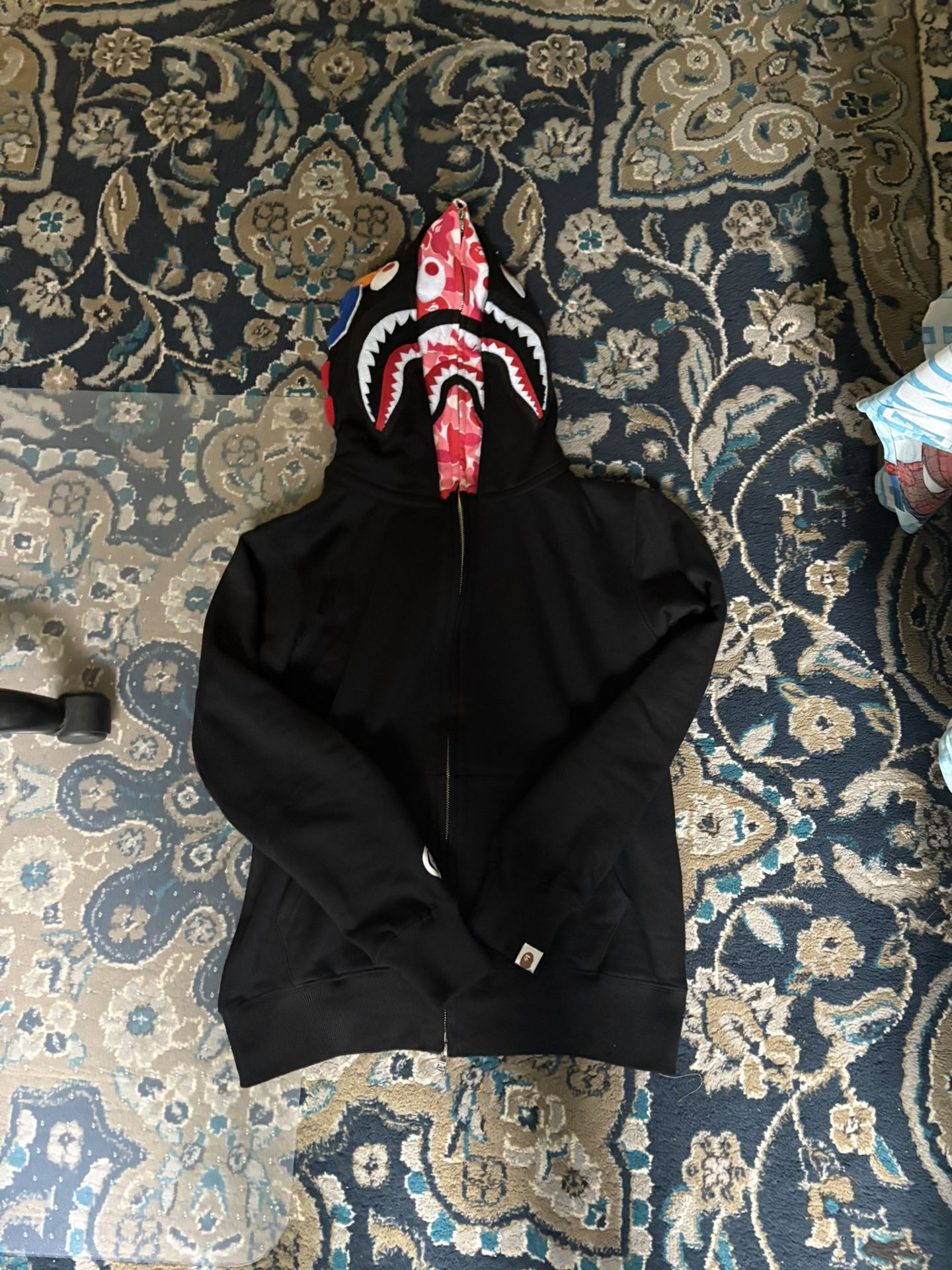 BAPE Shark Full Zip Hoodie Double Hood 🦈🔥