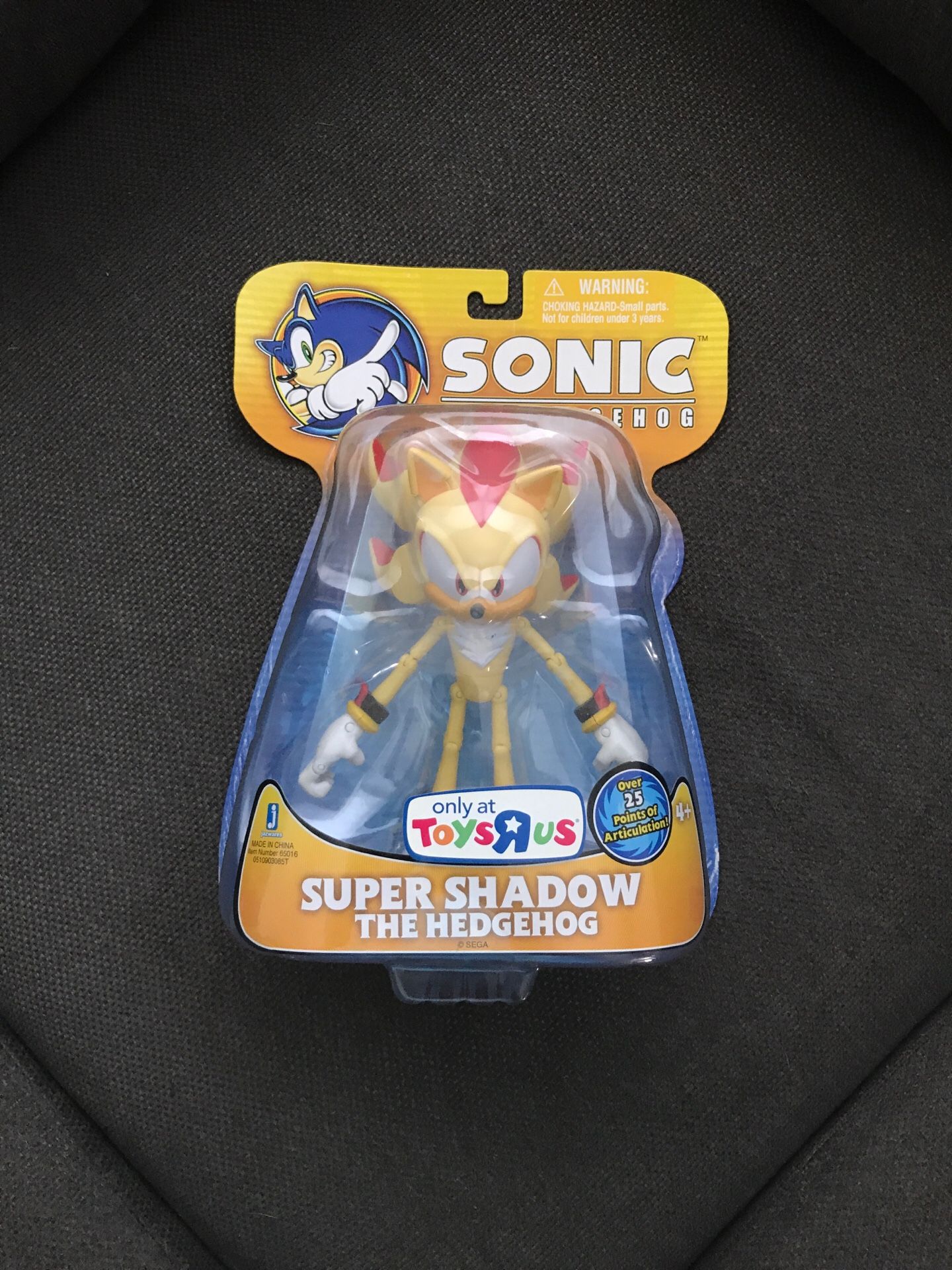 Sonic The Hedgehog Super Shadow Jazwares Action Figure