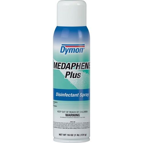 Dymon Medaphene Plus Disinfectant Spray Aerosol, Pleasant Scent Aqua