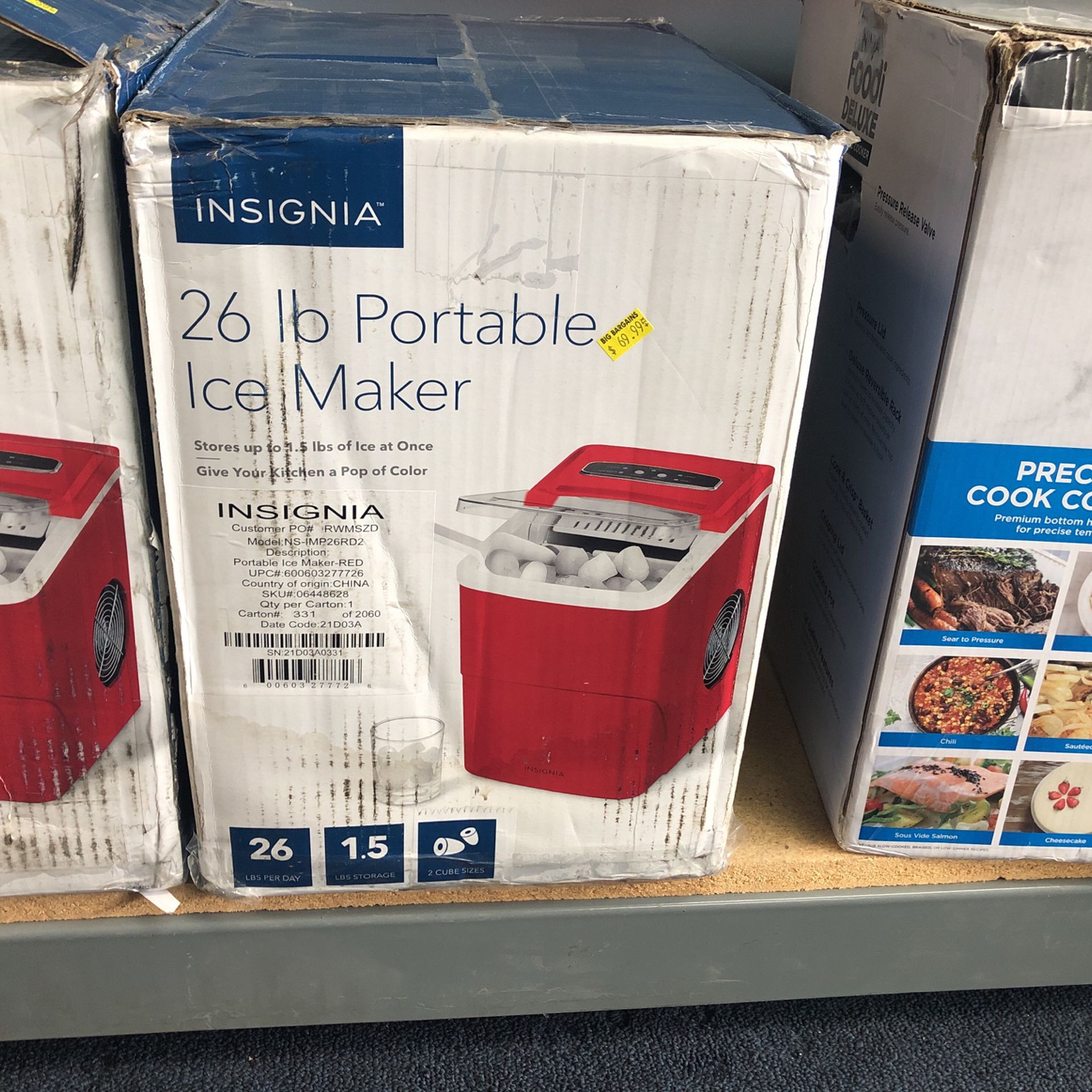 Portable ICE Maker 